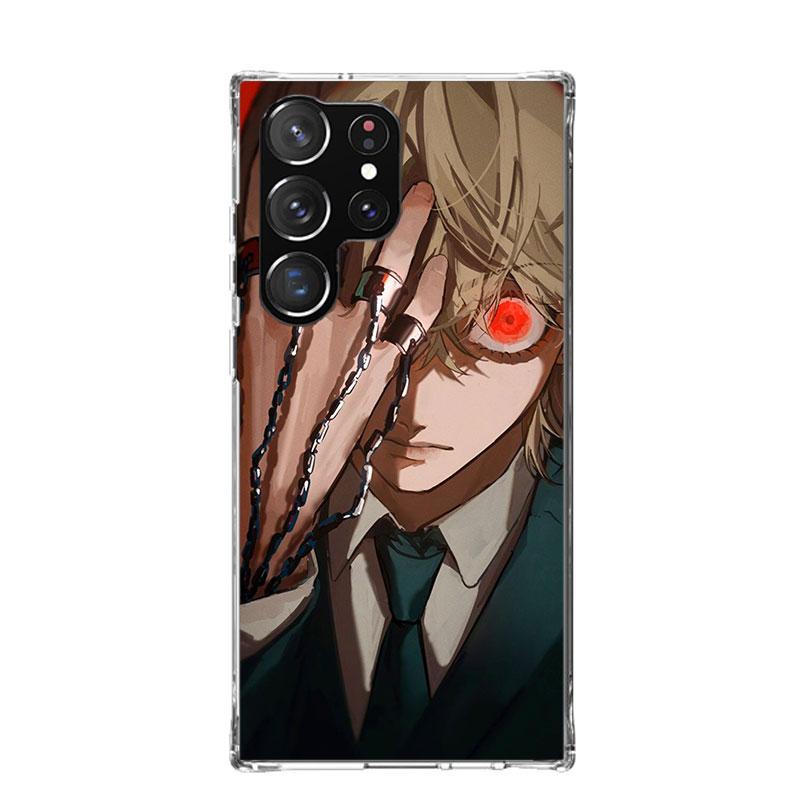 Huner X-Hunters Kurapika Phone Case For Samsung Galaxy S26 Ultra S23 S24 S25 Edge S20 FE S21 S22 Plus Soft Print Shell Cover Fun