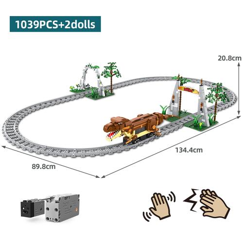 Jurassic World Dinosaur Park Tyrannosaurus Rex Pterosauria Truck Series Byggeklosser Dinosaur Bil Murstein Leker Barn Gaver