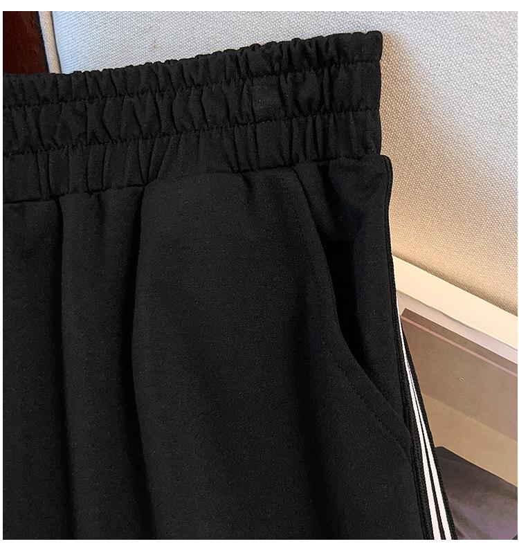 Stylish Women's Plus Size Hoodie & Trousers Set - 300 Jin, Slimming Design, 7160