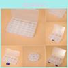 Compact Multi-cell Jewelry Storage Box Case For Beads And Small Accessories Organizer