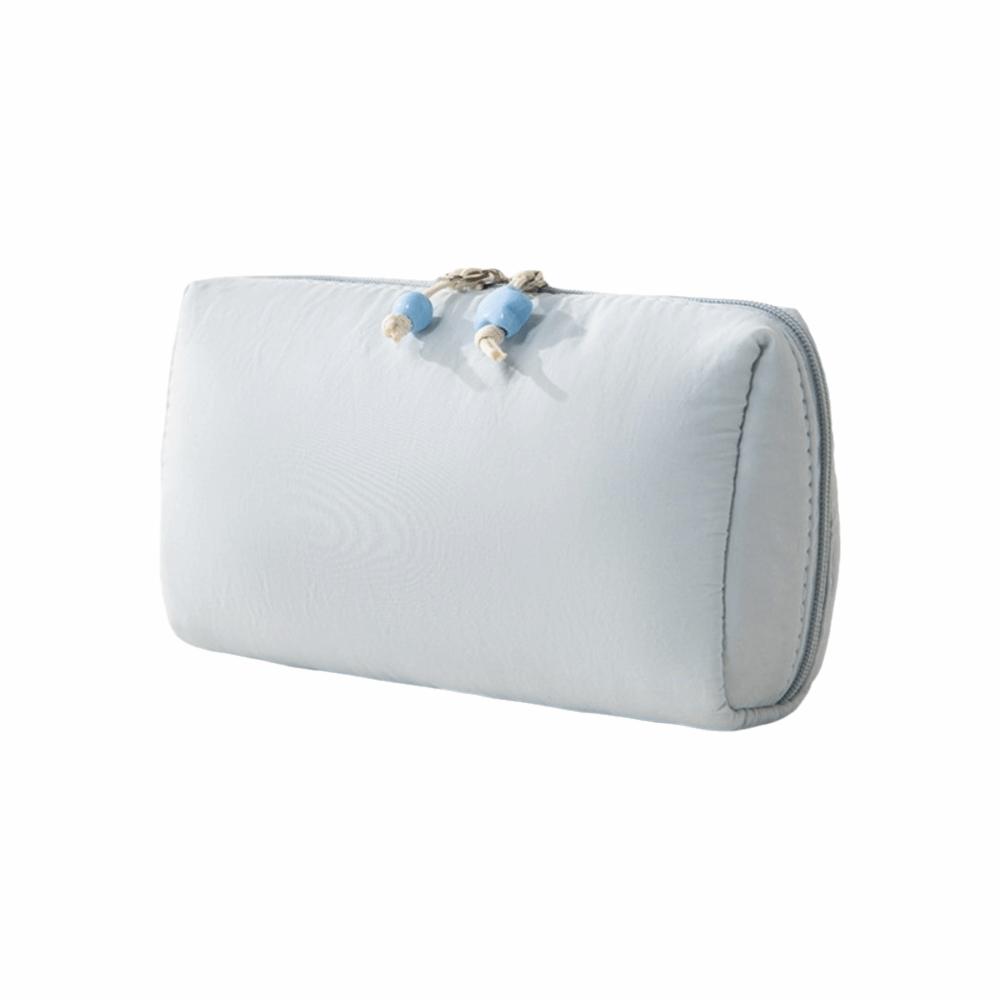 Large Capacity Makeup Storage Bag Portable Waterproof Nylon Lipstick Bag Partitioned Multiple Colors Macaron Color Toiletry Bag