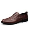 New Arrival Business Casual Shoes Men Lace Up Formal Dress Footwear Genuine Leather Male Oxford Shoes Wedding Party Derby Shoes