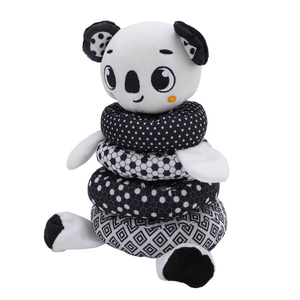 Stacking Ring Toy Soft Plush Educational Early Learning Baby Stacking Toy for Toddler