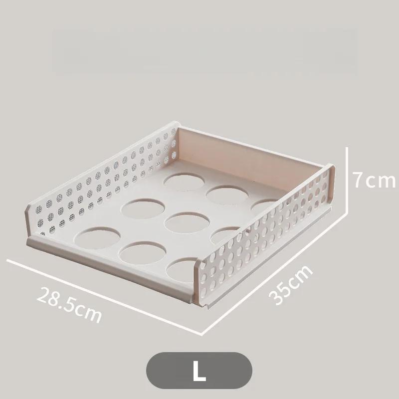 Wardrobe Storage Rack Stackable Storage Drawer Organizer Clothes Closet Storage Box Plastic Layered Partitions Storage Rack