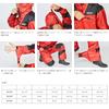 Hard Rainwear Waterproof and for 4L [Document] Set, Water-Repellent, Work, Charcoal,