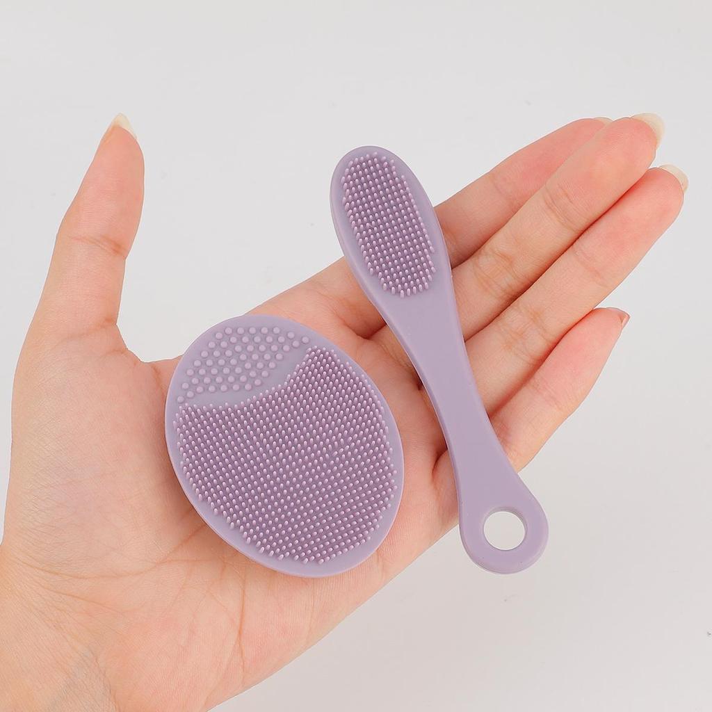 Silicone Facial & Nose Cleansing Brush for Blackhead Removal