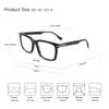 ZENOTTIC Gentlemen S Size Rectangular Acetate Optical Prescription Eyeglasses Progressive Myopia Blue Light Blocking Glasses