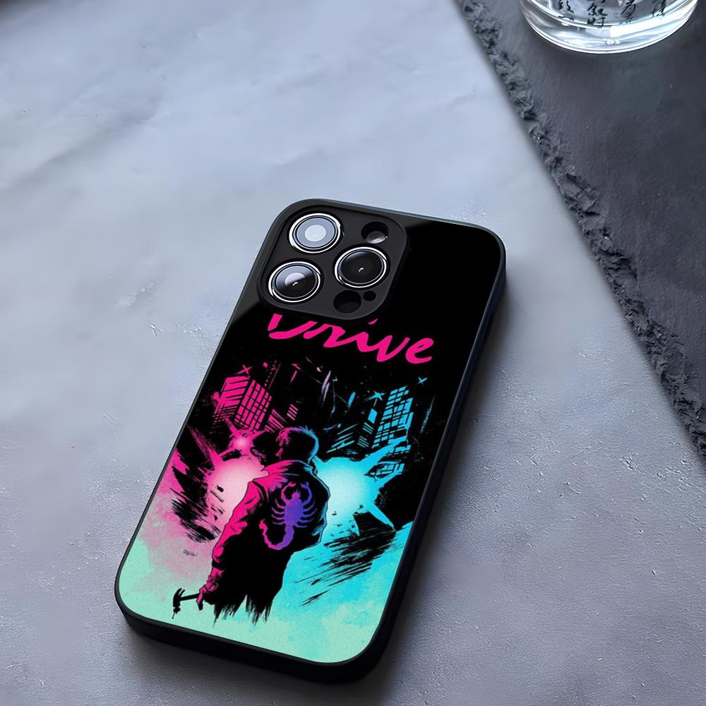 Drive Ryan Gosling Movie Phone Case Tempered Glass For IPhone 17 13 14 16 12 15 11 Pro Max Plus Mini X XR SE2020 Coque