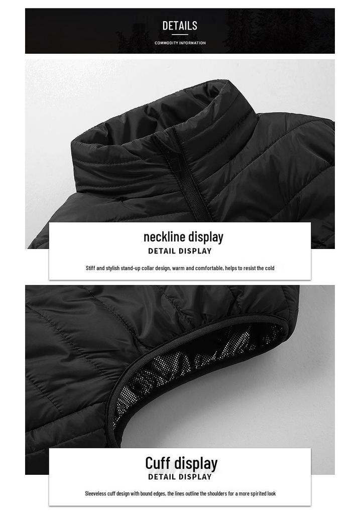 Smart USB Heated Vest: Unisex Winter/Autumn Thermal Wear with Constant Temperature Control