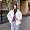 Cotton clothes women's new short winter down cotton bread clothes loose small versatile light coat