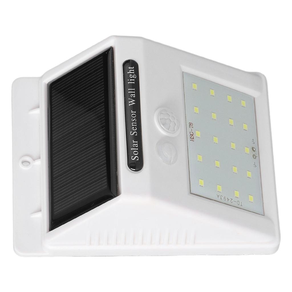 Solar Wall Light LED 3 Lighting Modes Waterproof Motion Sensing Auto Charging for RV