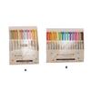 Double Headed Fluorescent Highlighter Pen 10/15Color Highlighters Marker for Planner Journal Scrapbooking Color Coding