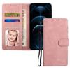 S24 Retro Mobile Phone Case Samsung Wallet Style A22 5G Card Protection Case S8 Left and Right Open Leather Case