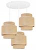 Hanging Lamp, Ceiling Chandelier, Lampshade, Boho Juta