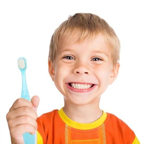 Soft Bristles for Kids, Intergingival Toothbrush, Nano, Ultra-Fine Bristles, Protects Baby Teeth and Sensitive Teeth, Ultra-Soft, Without Harming Teet