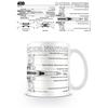 STAR WARS X-Wing Fighter Sketch Mug