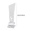 Customized Glass Award Trophy Commemorative Honor Sandblasting Carving for Office Home Decor Annual Ceremony Corporate Events