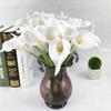 10Pcs Lifelike Real Touch Calla Lily Artificial Flowers Fake Calla Lily  Wedding Bouquet