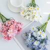 Silk Artificial Flowers Bulbous Chrysanthemum Bubble Grass Outdoor Wedding Wreaths Bridal Bouque Home Diy Hot Sales Decoration