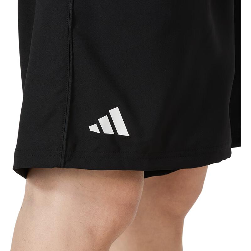 Adidas Durable Breathable Quick-Dry Loose Casual Sports Suit Men Sportswear Black HR8727+HR8725