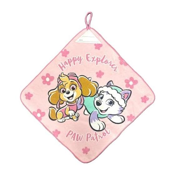 Hayashi Hand Towel with Loop Approx. 34 X 34 Cm Paw Patrol Grace WP449700