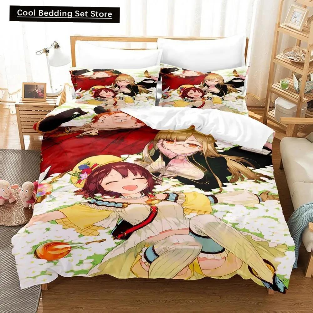 3D Print Anime Atelier Sophie Bedding Set Duvet Cover Bed Set Quilt Cover Pillowcase Comforter King Queen Size Home Textiles