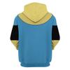 Unisex Streetwear Invincible Doctor Seismic Cosplay Mikiny s kapucí Dlouhý rukáv Zimní mikiny s kapucí 3D Potisk po celé ploše Merch Pulovry