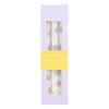 Something Different Daisy Taper Candle (Pack of 3)
