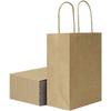 20pcs Brown Paper Bags Gift Bags, 27 Cm X 21cm X 11 Cm Eco-Friendly Kraft Shopping Carrier Bags, for Grocery Baking Shopping