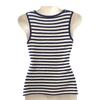 LOEWE  S359Y23X89 L Tank top Navy Polyurethane Women