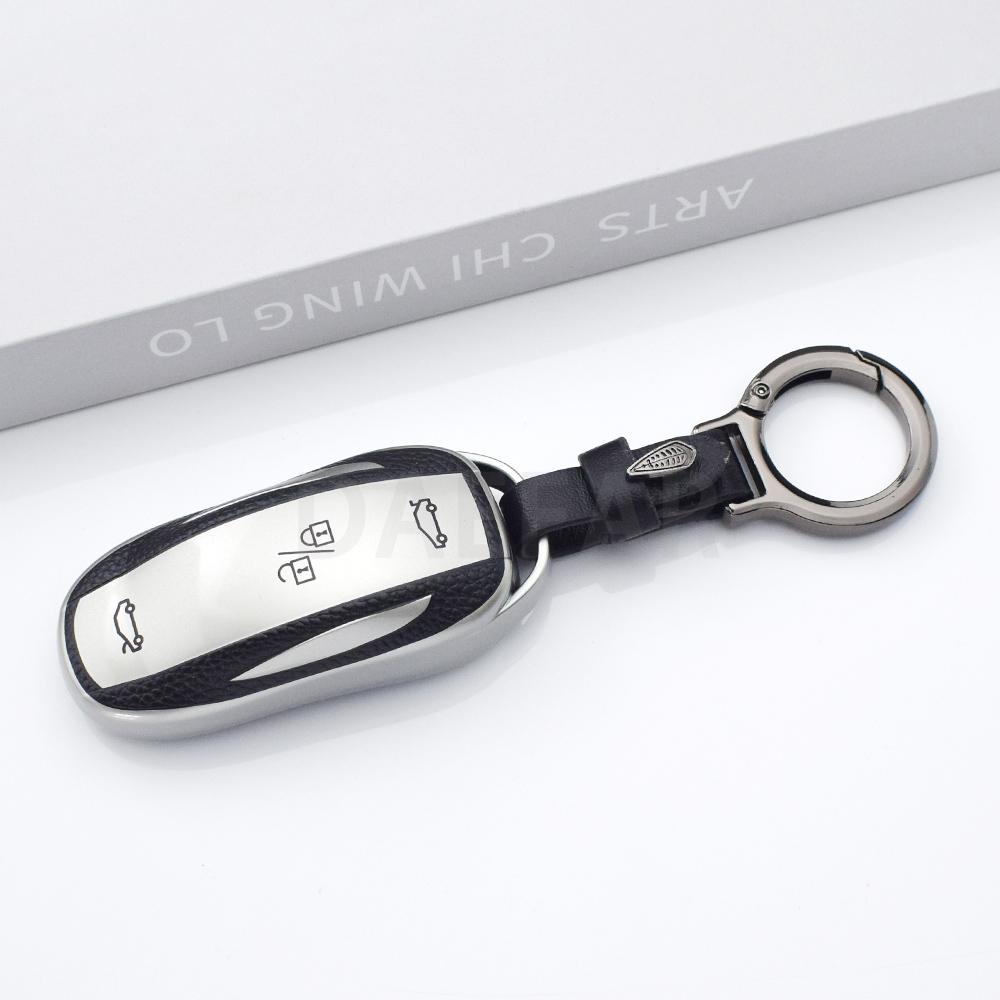 

Для Tesla Model 3 X S Y Защитник сумки Брелок Ремешок Чехол Держатель ТПУ Чехол для умного ключа автомобиля Аксессуары для брелка For Model X