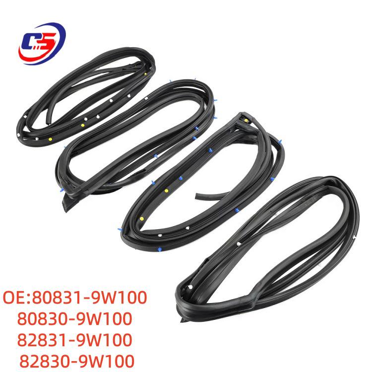 Nissan TEANA 04-07 Door Sealing Strip 82830-9W100 80831-9W100 80830-9W100 82831-9W100 82830-9W100