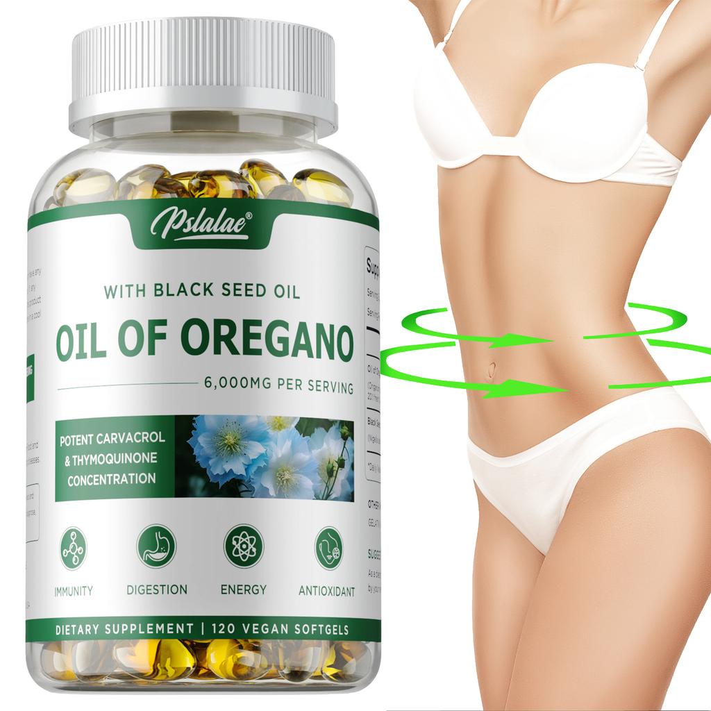 Oreganoový olej - Olej z černuchy seté, Posílení imunity, Antioxidant, Podpora trávení