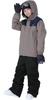 PONTAPES Snowboard Top and Bottom Extra 16 Adjustable Size Snowboard Ski Kids' Wear, Set, Padding, Colors, Sizes, PONJR-108, PJW-14 (2LN-833M-990),
