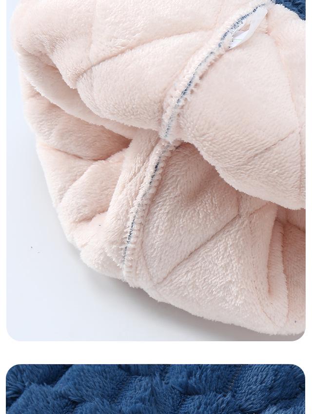 Kids' Winter 3-Layer Quilted Pajamas Coral Fleece Set - Boys, Girls, Babies & Parent-Child Outerwear