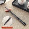 Melamine Alloy Wavy Chopsticks 10-Pair Set