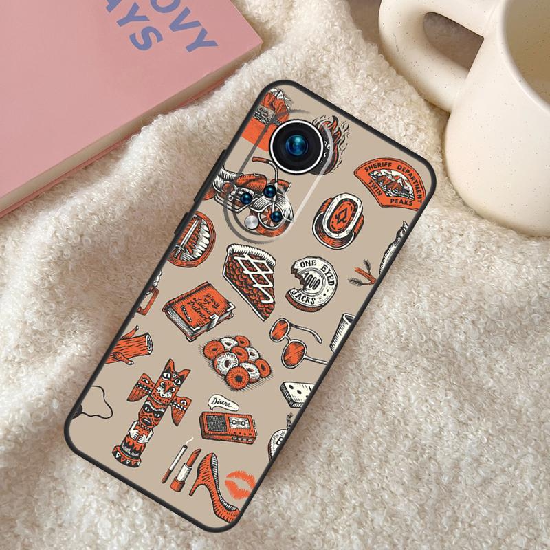 Twin Peaks Meanwhile Case For Honor 200 Pro X9b X9a X8b X8a X8 X9 X9c 50 70 90 Lite Honor Magic 7 6 5 Pro Coque