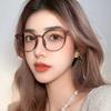 New Round Reading Glasses Women Men HD Presbyopic Eyeglasses Transparent Lens +1 0 to +4 0 Diopter
