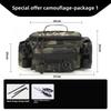 "Luya Multifunctional Waterproof Fishing Gear Waist & Messenger Bag – Large Capacity Rod & Storage Bag"