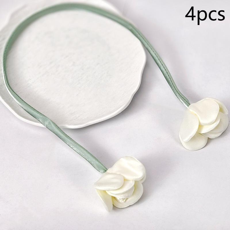 

[HGS]Sequined Embroidery Crochet Appliqué Rose Long Rope Curtain Ornament Decorative Flower Appliqué Clothing Accessories[HGS]
