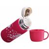Thermos Vacuum Insulated Two-Way Water Bottle, 0.6L/0.63L, Minnie Mouse Design, Pink, FHO-601WFDS P
