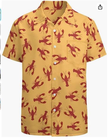 Summer new Hawaiian shirt men's fashion digital printing short sleeve source factory one piece hair