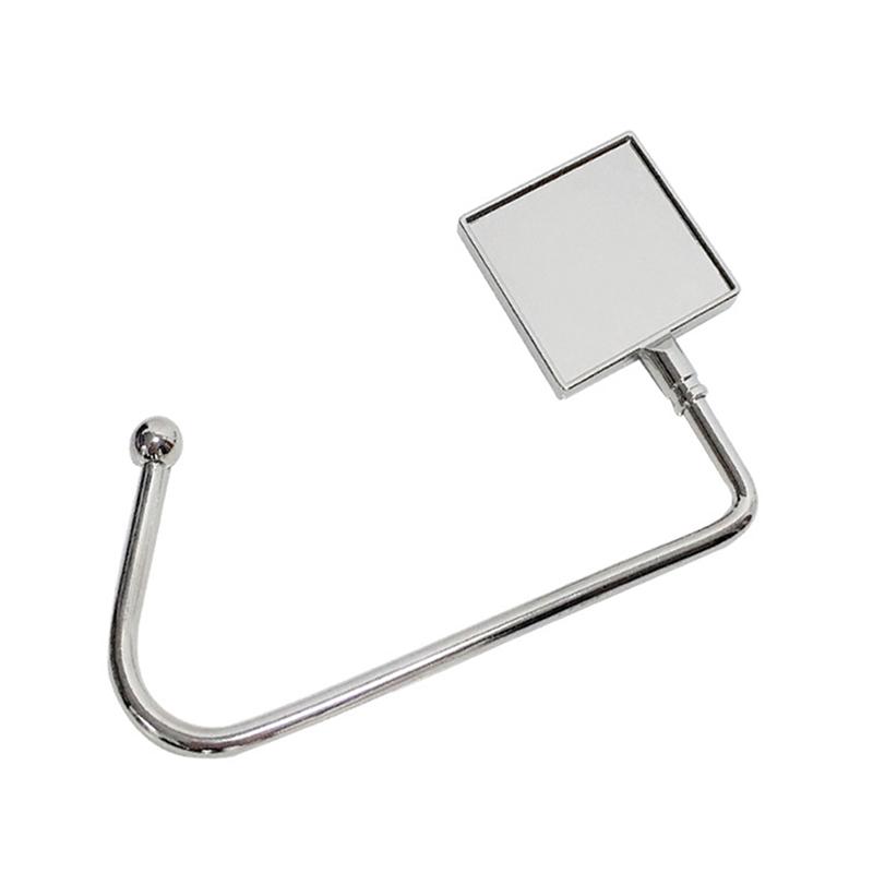 

Portable Bag Hook Hanger Purse Handbag Holders Table Hook Women Handbag Organizer Office Desk Side Hook Accessories серебряный