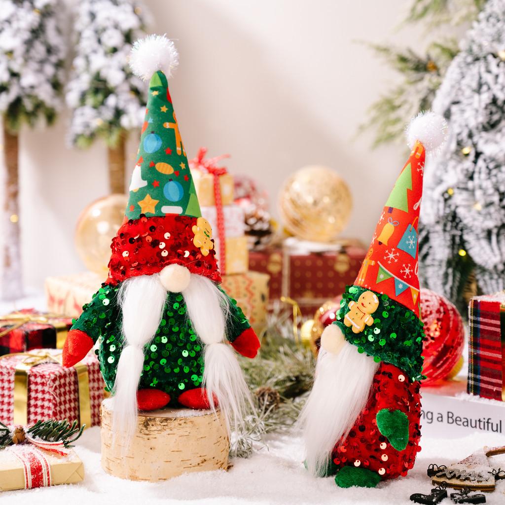 Charming Rudolph Christmas Doll With Gingerbread Hat For Festive Holiday Decorations
