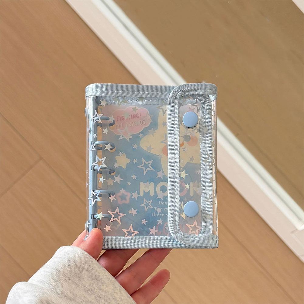 PVC Cover A5 Photo Album Waterproof Idol Card Collect Book Card Protective Case  Office Stationery