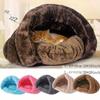 Superweiches und warmes Winter-Haustiernest für Katzen und Hunde, dicker dreieckiger Schlafsack, Zwinger