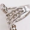 LOUIS VUITTON Ring Flower Full Ring M68130 Silver metallic #5.1(US Size) 5.0g Women Used