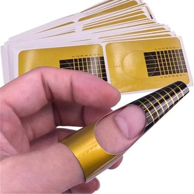 100pcs Tip Extension Nail Art Nail Sticker Gel Nail Nail Extension (WFFNBKX)