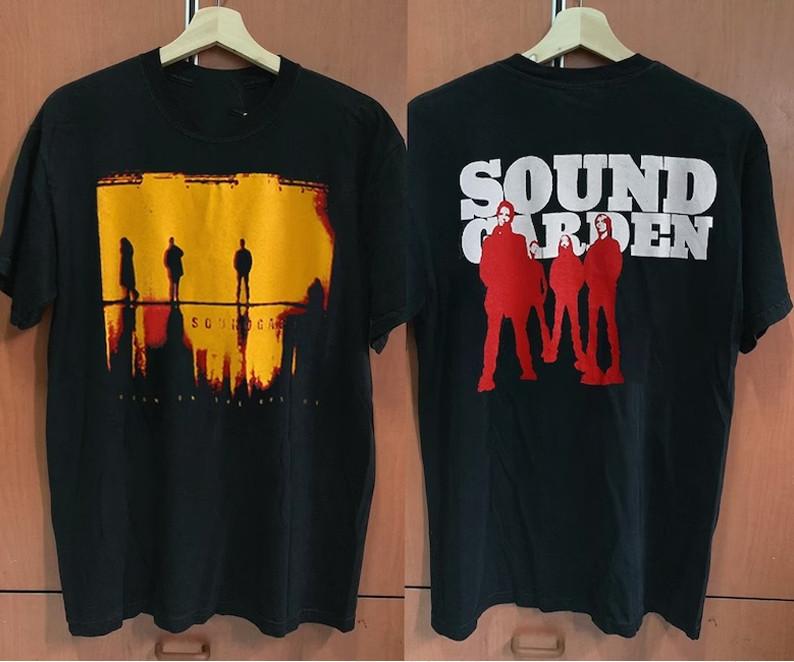 Soundgarden rock band 2 sides black T-shirt Unisex All sizes S-5XL XA1019 Unisex T-Shirt M
