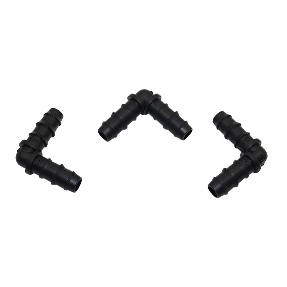 Elbow Connector for DN12 Hose Garden Accessories Drip Irrigation Pipe Adapter Greenhouse Watering Hose Fitting 10 Pcs